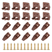 Drawer Slide Track Guides Glides,Drawer Guide for Dresser Slides Center Mount Fit -Trak 1 Systems