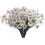 Weiße künstliche Blumen, farbecht, 12er-Pack 1