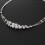 Cavigliera con ciondolo, bracciale per caviglia con perline (argento) 4