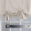Blackout Tie-Up Thermal Curtain Panel Ivory 42" x 63" 1