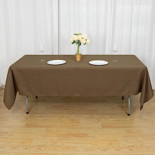 Polyester Rectangular Tablecloth 60 x 102 in (6 pcs)