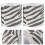 Zebraprint toiletpapir blødt og rivefast, 2-pak 1
