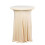 Nappe de table basse beige BalsaCircle, drapés ondulés naturels, nappe en spandex pour réception 3