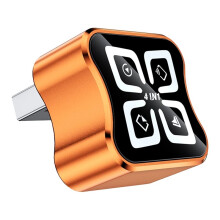 4in1 Carplay Adapter Airplay/Mirror Link/Android Auto/Carplay USB Dongle Wireless AI Box Wired Carplay to Wireless A