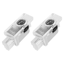 Four-Ring Projection Lights, LED Car Door Lights,  Shadow Puddle Lights, Bicycle and Car Decorations.