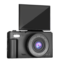 AC600 Digital Camera 4K 64MP UHD Cameras 18X Digital 180 Flip Screen Vintage Vlogging Camera for YouTube Autofocus