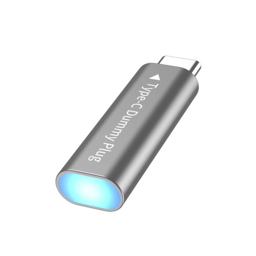 Edid Emulator 4K 60Hz Type C Dummy Plug for Enhanceds with Virtual Machines and Headlessly No Driver Display Emulators B