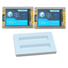 Verbesserter 2x 735Kh/S NMMiner NerdMiner + Basishalterung BTC Solo Miner 2,8 Zoll  Display Bitcoin Krypto Miner mit Touchscreen