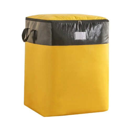 Extra Large 180L Moving Storage Bag Yellow Waterproof