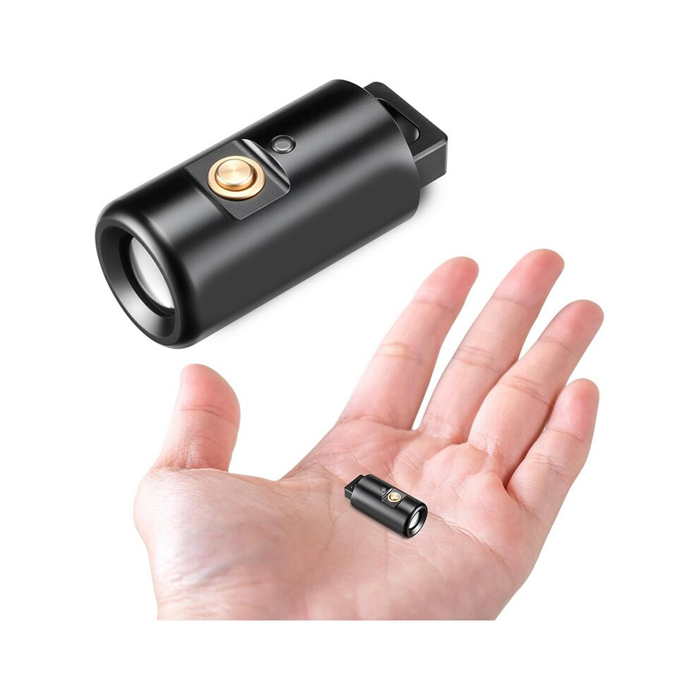 E2 Keychain Flash - Rechargeable Usb Magnetic Charging, Compact & Bright Led Pocket For Emergencies Light 6031945987983