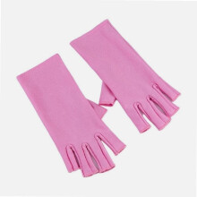 UV-hansker for gelpedikyr, fingerløse hansker, UV-beskyttelseshansker for gelmanikyr, UV-beskyttelse, strålingsbestandige UV-beskyttelseshansker