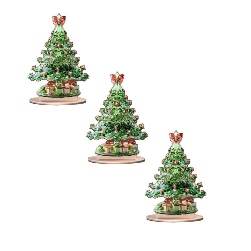 Acrylic Christmas Tree Table Decoration