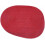 Oval Braided Polyester Placemats Set of 6 1