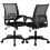 Mesh Office Chair with Lumbar Support and Armrests Black 2 1