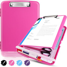 Plastic Clipboard with Storage 8.5"x11" 1 PC