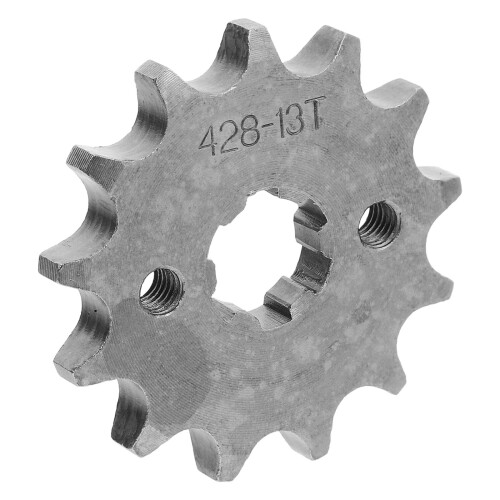 1 conjunto de coroa protetora para motocicleta em ferro cinza para pilotagem off-road, 2,24 x 2,24 x 0,31 polegadas