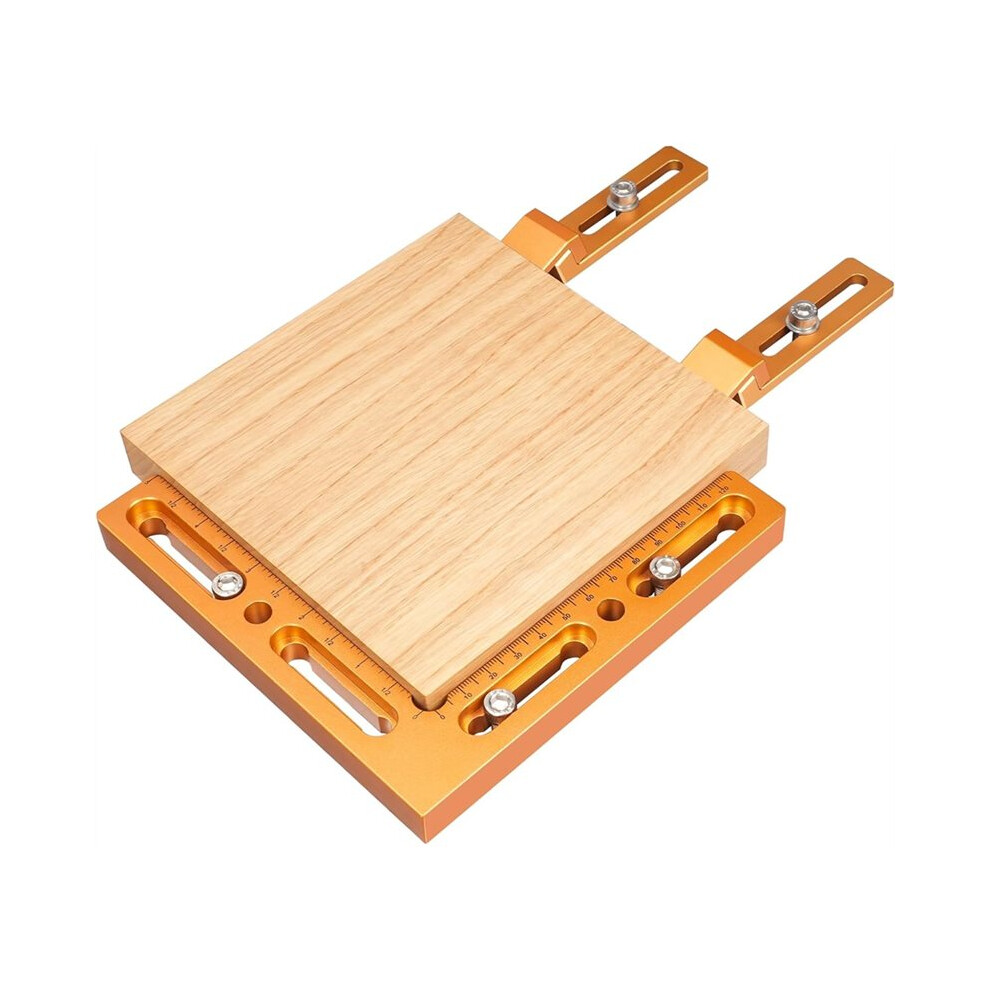 Cnc Workpiece Positioning Fixture,For T-Slot & Perforated Tables - Woodworking Fixture With Repeatable Side Clamping 4711140850382