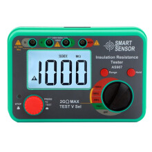 Sensor AS907 Insulation Tester Digital 1000V 2000Mohm Resistance Meter