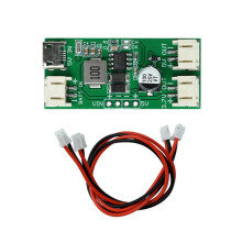 TP5400 1A Lithium Battery Charging Module - 5V 1A Step Converter with Micro USB Interface for Portable Electronics