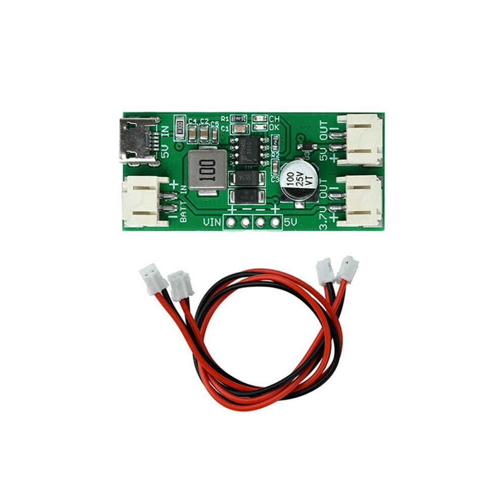 Tp5400 1A Lithium Battery Charging Module - 5V 1A Step Converter With Micro Usb Interface For Portable Electronics 4713632010427