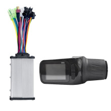 24V 36V 48V 60V S886 Ebike LCD Display Adjust avec Twist Throttle+36V 350W Sine Wave Controller pour E-Scooter 5PIN