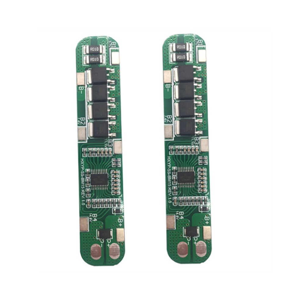 2Pcs 5S 21V 18.5V 15A Li-Ion Lithium Battery Packs 18650 Charger Pcb Bms 25V 5 Cell Protection Board Integrated Circuits 4712591357895