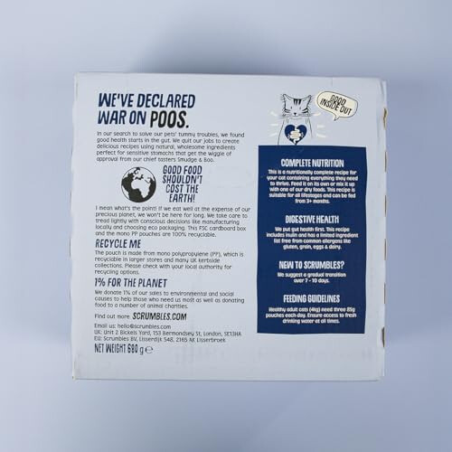 Scrumbles Scrumbles Grain Free Wet Cat Pate Pouch Selection 32x85g 1