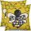 Fodere per cuscini in lino, 45x45 cm, set da 2, con stampa ape. 1