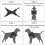 FYY Dog Harness No Pull, Breathable Adjustable Pet Vest, Reflective 6