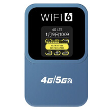 Upgraded 300Mbps 4G Portable WiFi Supports Display, in Car Mobile Card Insertion, Pocket WiFi Router Hotspot Router