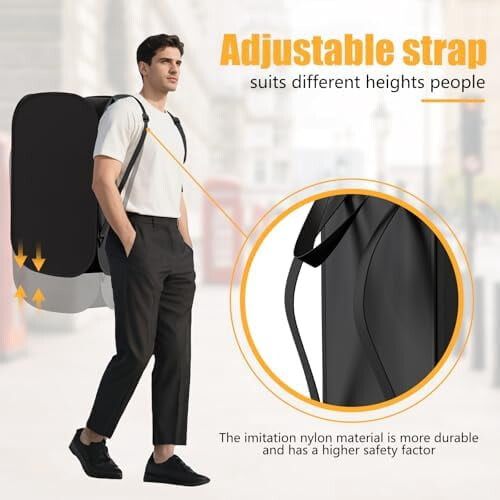 Sac de rufe pliabil de 76L, rezistent 2