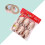 Juego de cintas rizadas color oro rosa – 2 rollos 1