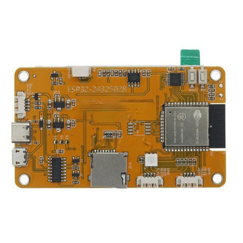 2.8-Inch ESP32 WiFi -Compatible Development Board ST7789 Driver LCD Display Type C+Micro USB Dual Interface