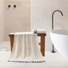 Badhanddoek van bamboevezel – Zacht, absorberend en luxueus comfort voor badkamer, sportschool en spa; een geweldig cadeau – Geschikt voor alle