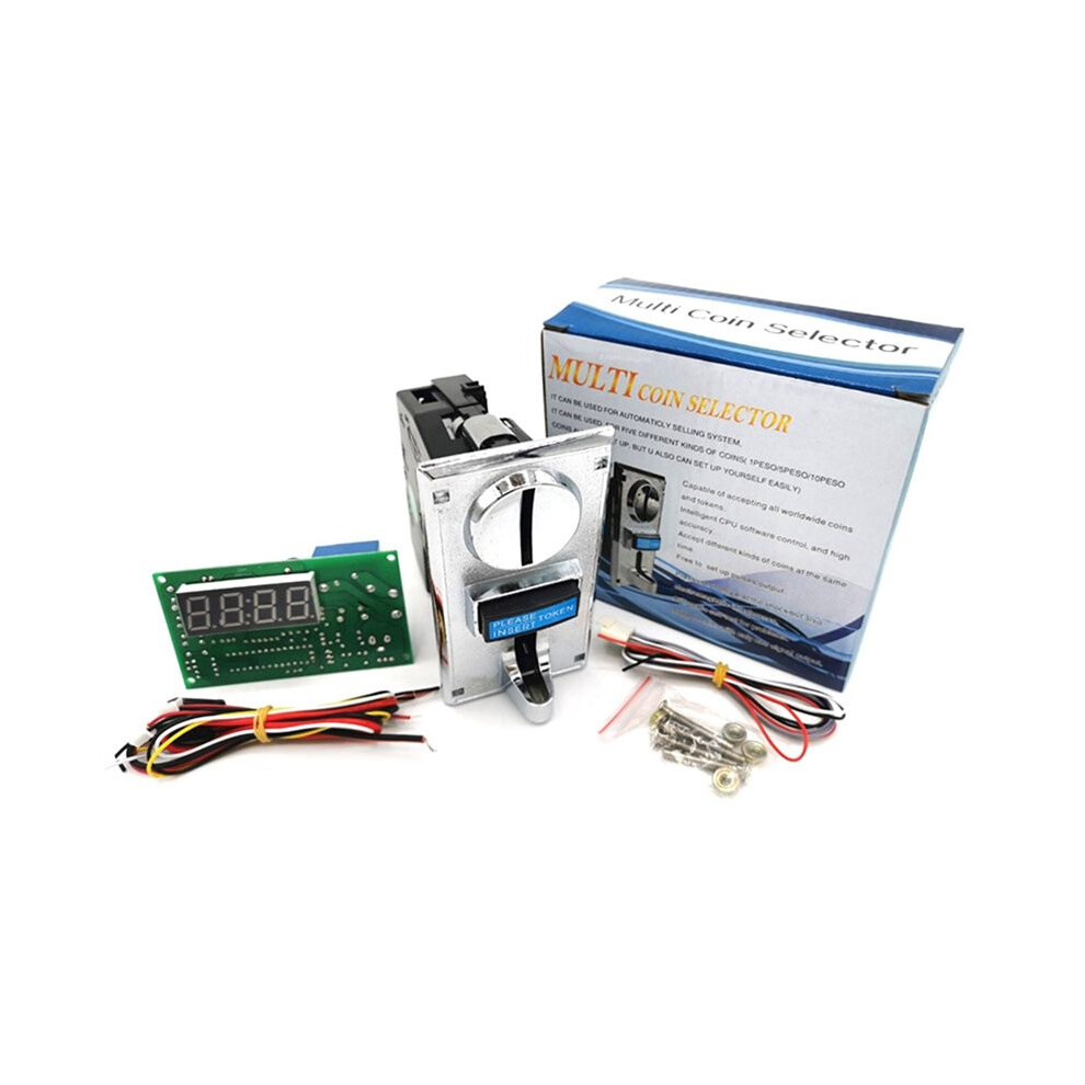 Multi-Currency Coin Acceptor 15A Control Board Massage Chair Washing Machine Control Box Accessories 6032963244126
