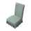 Flock Stretch Chair Cover with Backrest 40x50cm 1