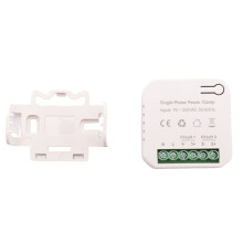 Tuya  WiFi  Meter 80A com Transformador de Corrente Clamp KWh Power Monitor Electricity Statistics 90- 250V(2CT)
