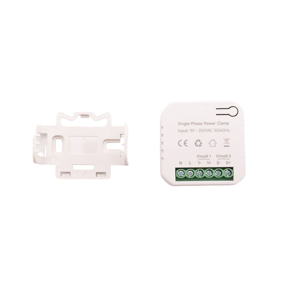 Tuya Wifi Meter 80A With Current Transformer Clamp Kwh Power Monitor Electricity Statistics 90- 250V(2Ct) 6032760088350