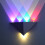 Triangle LED Wall Light Stainless Steel 5W Outdoor 1