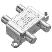 3-Weg Coaxiale Kabelsplitter, 5-2400 MHz, Werkt met CATV, STB-Box, Satelliet, Antennesysteem, Snel Internet, MOCA-Netwerk