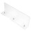 Acrylic Floating Shelf Wall Mounted 30x10cm 1