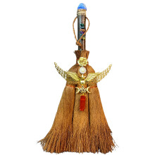 Halloween Witch Broomstick Hanging Ornament