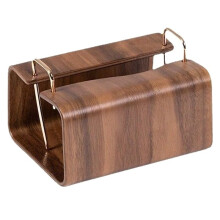 Houten Tissuebox, Retro Tissuehouder, Servettenhouder voor de Woonkamer, Papieren Handdoekhouder voor op Het Bureau, Huisdecoratie