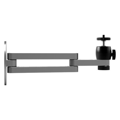 Projector Wall Mount Bracket Multi‑Angle Adjustable Foldable Aluminum Alloy Wall Support, Universal Projector Stand