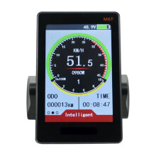 M6T Bicicleta EléCtrica Pantalla LCD Medidor 24V 36V 48V 60V Universal e Scooter Panel LCD Pantalla A Color con USB para E-Bike