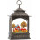Lighted Snow Globe Lantern with Timer & USB/Battery Power 1