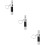 3Pcs Lightweight Survival Whistles with Compass Flashlight for Camping 11