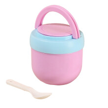 Tazza da zuppa portatile con cucchiaio, 11x9,7 cm
