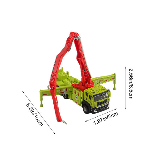 Σετ φορτηγών Diggers Dump & Bulldozer για παιχνίδι Sandbox – Οχήματα αλουμινίου με κινητήρα 1