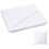 Polyester short plush fabric white 78x72 inch 1